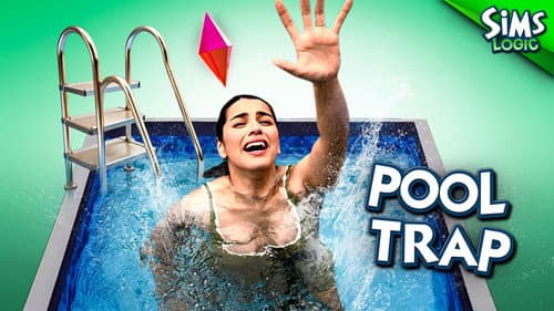 Trapped in a pool in The Sims